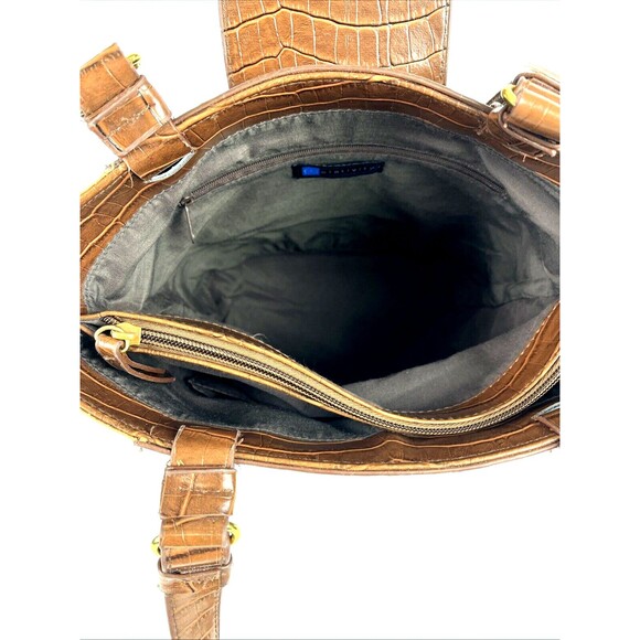 Shoulder Handbag Hobo Brown Textured woven Faux Leather Tassel Boho Chic - Picture 13 of 16